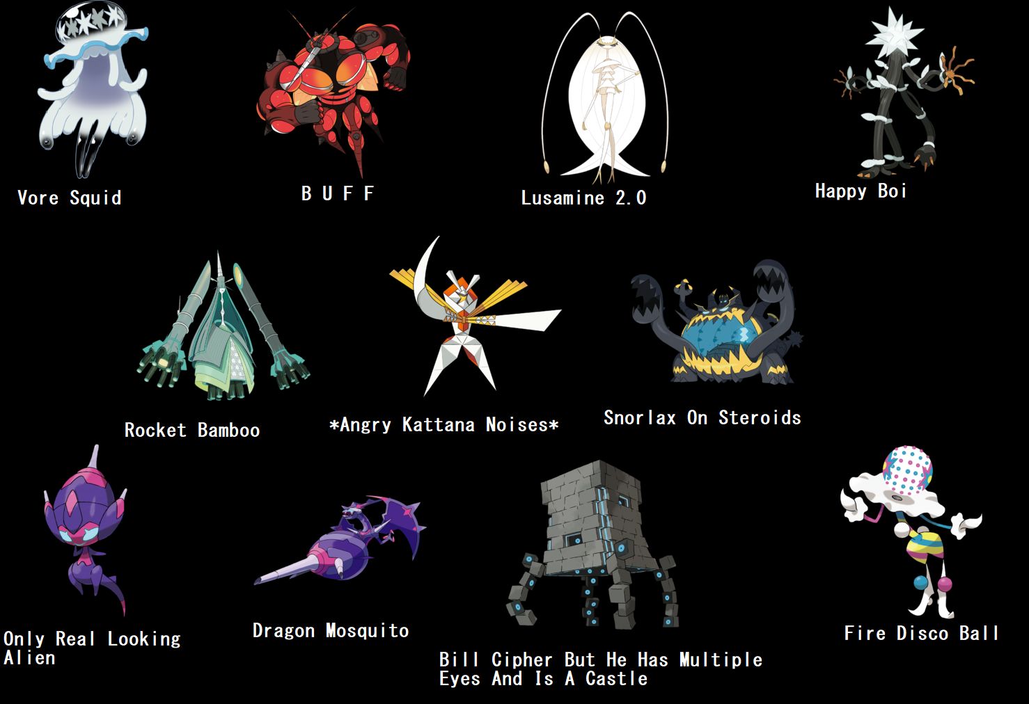 Every Ultra Beast In A Nutshell | Scrolller