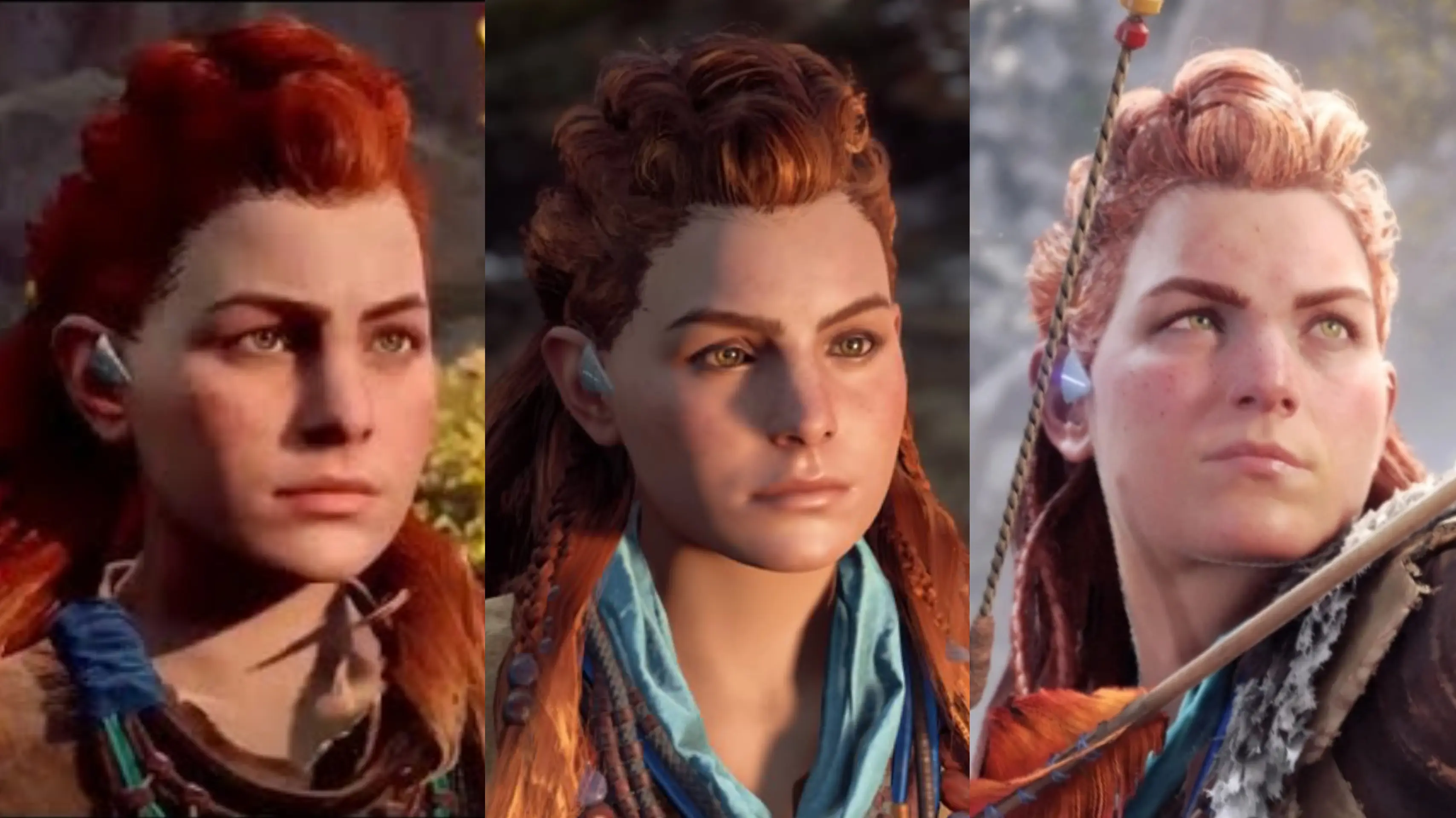 Evolution of Aloy | Scrolller