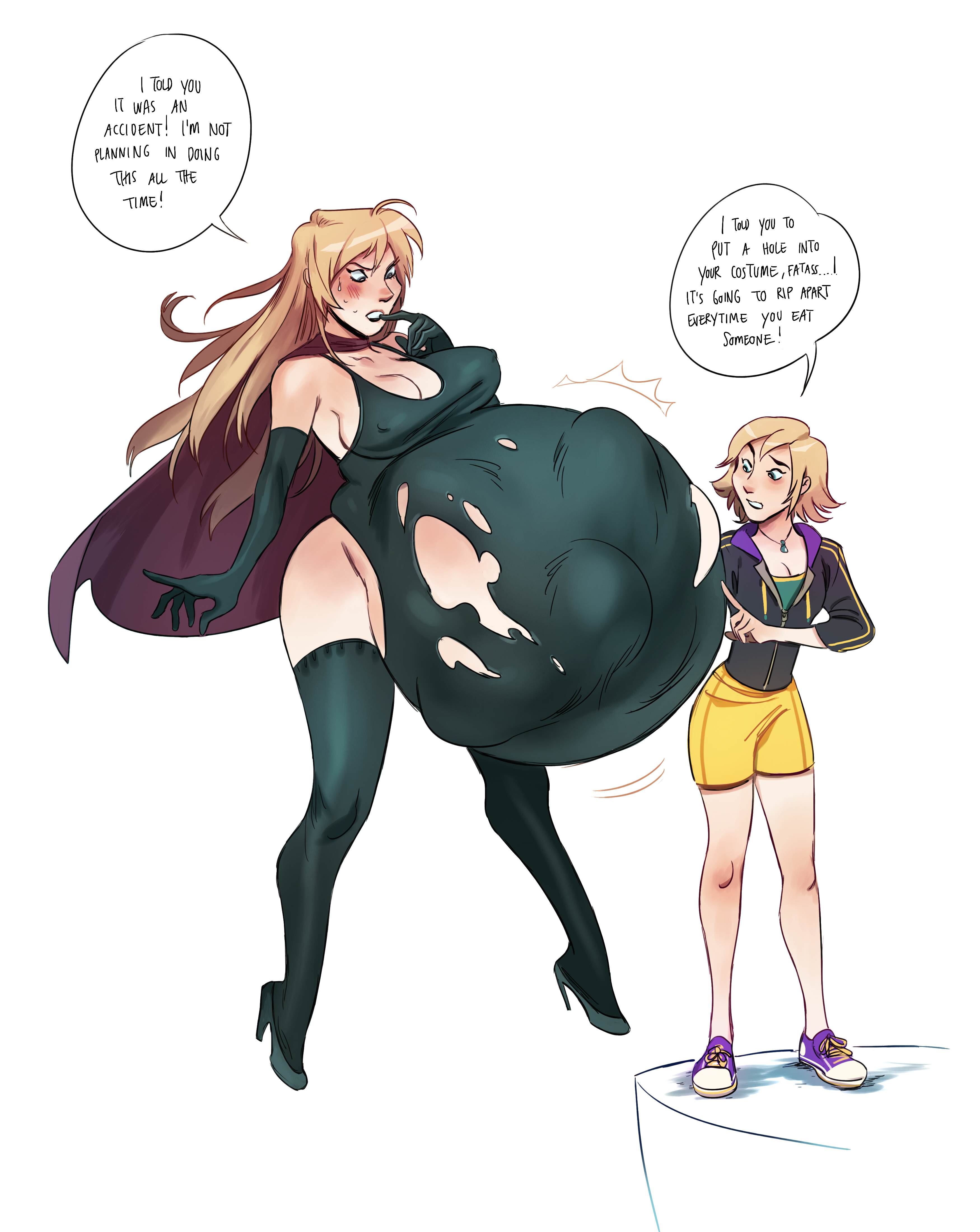 Gabi and Emily Vore комикс.