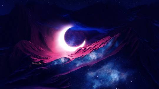 Fallen Moon by Gene Raz von Edler