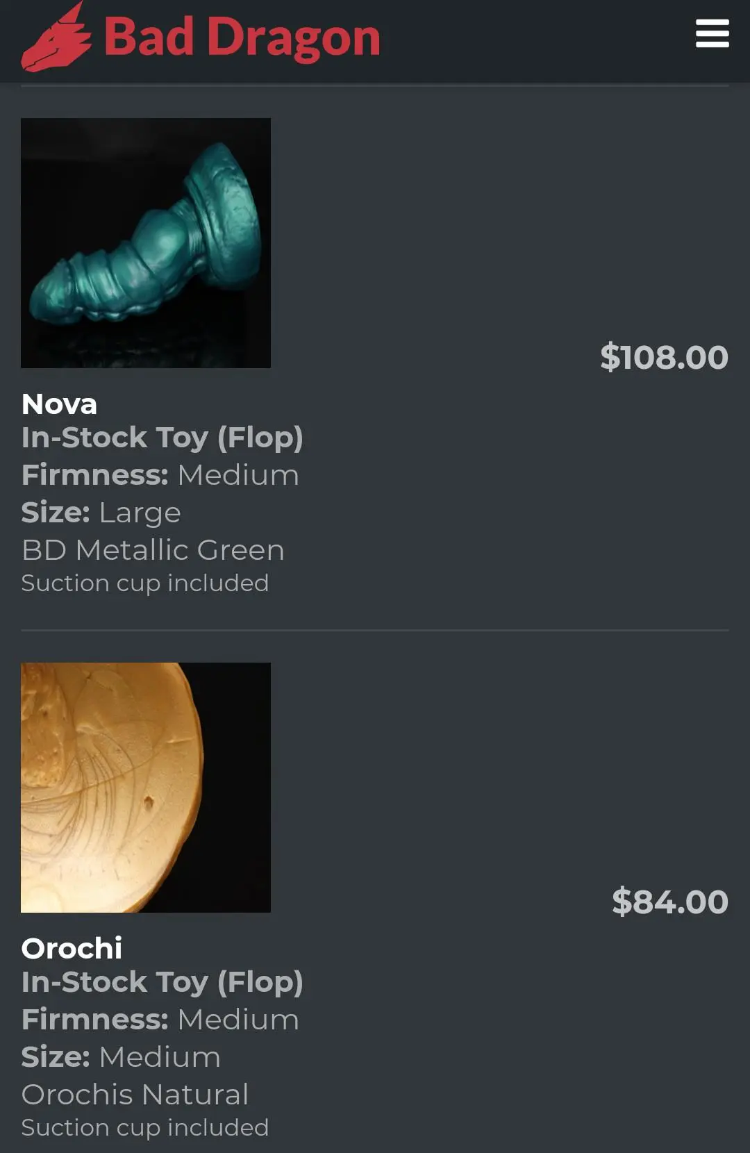 Finally treated myself to an Orochi AND a Nova... The L might be an overkill though.