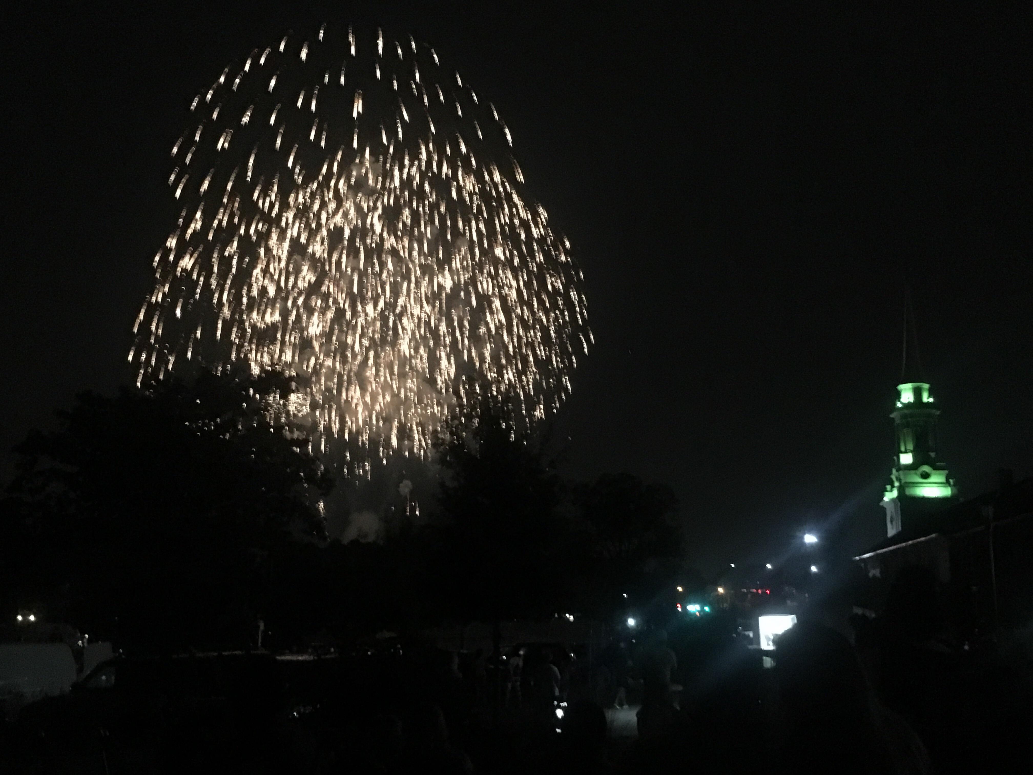 Fireworks in Lawrenceville last night | Scrolller