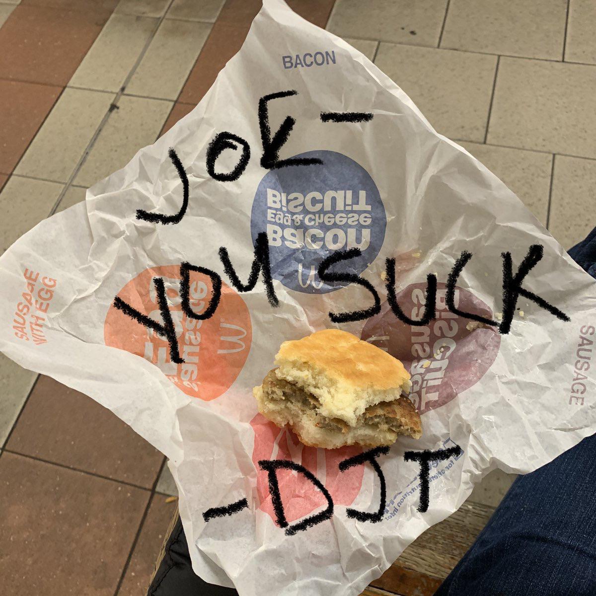 First image of the note left behind | Scrolller