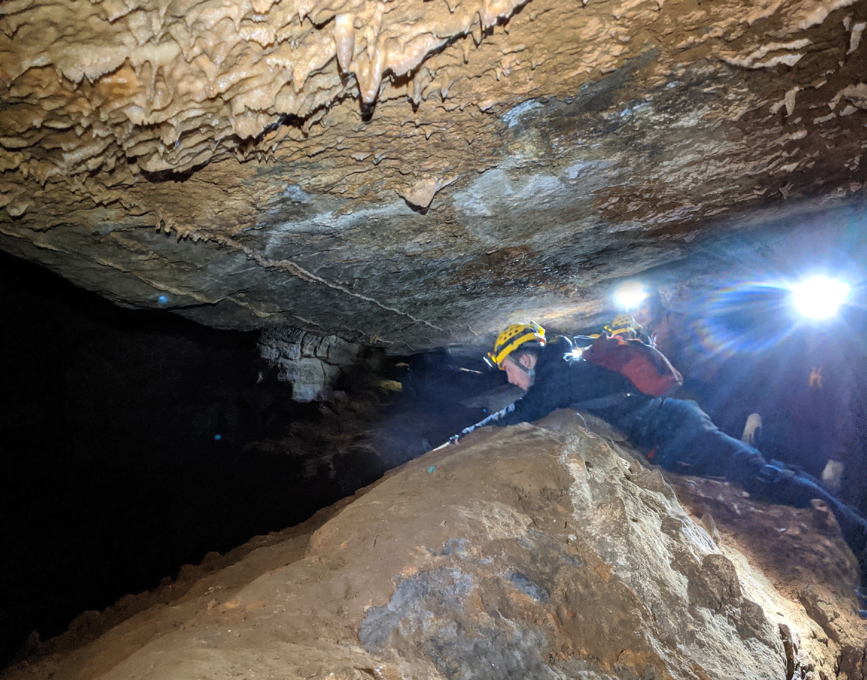First time caving and I'll definitely be going again. Learned lots ...