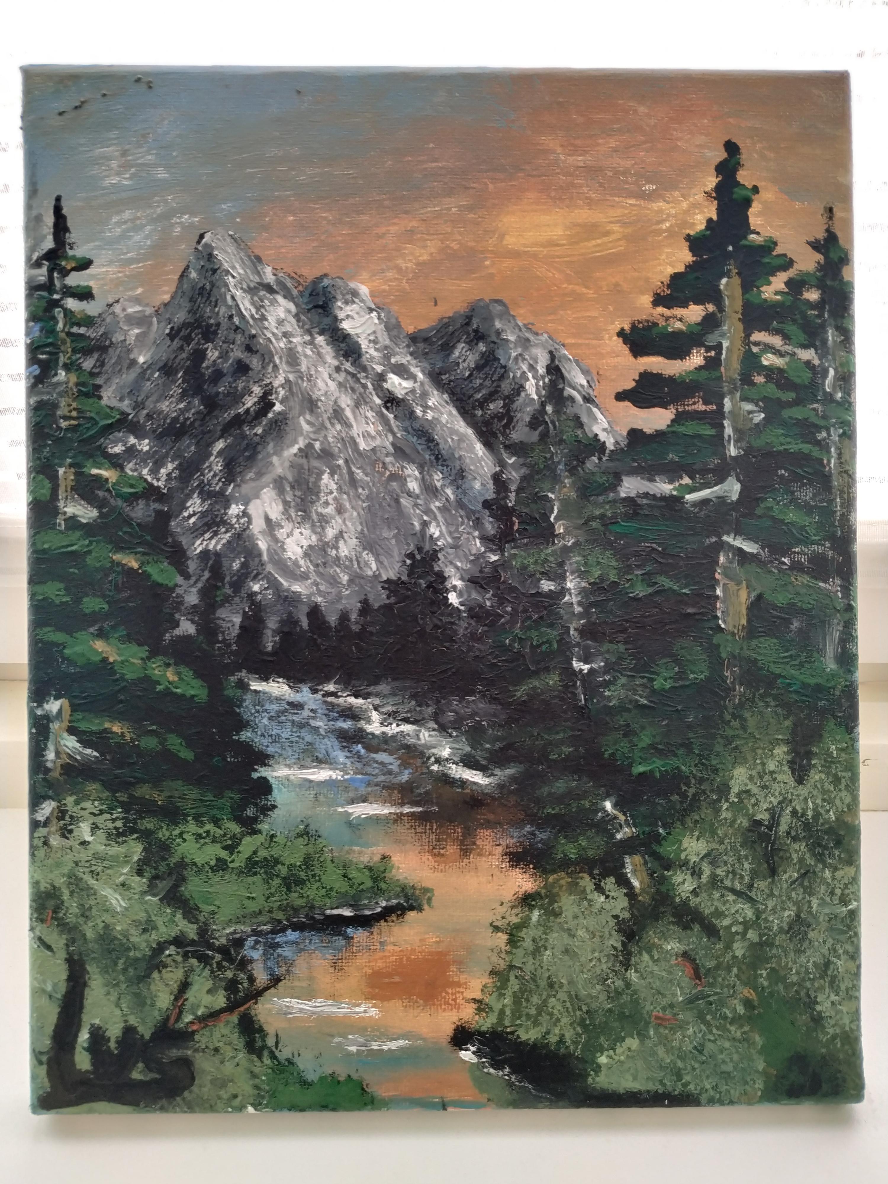 First Time I Followed A Bob Ross Tutorial What Do You Guys Think Scrolller First Time I Followed A Bob Ross Tutorial What Do You Guys Think Scrolller