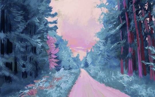 Forest Path by gemwort