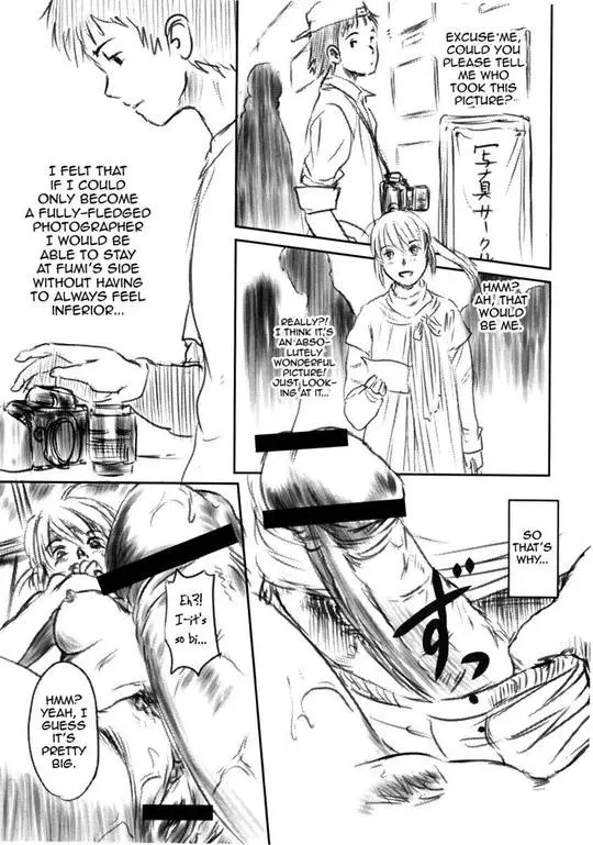 Netorare manga Fork in the Road featuring Fumi and Dyouta in explicit sexual poses
