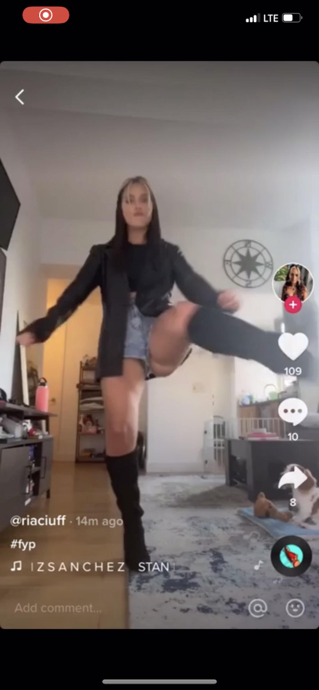 Freeze Frame from the last tiktok Scrolller