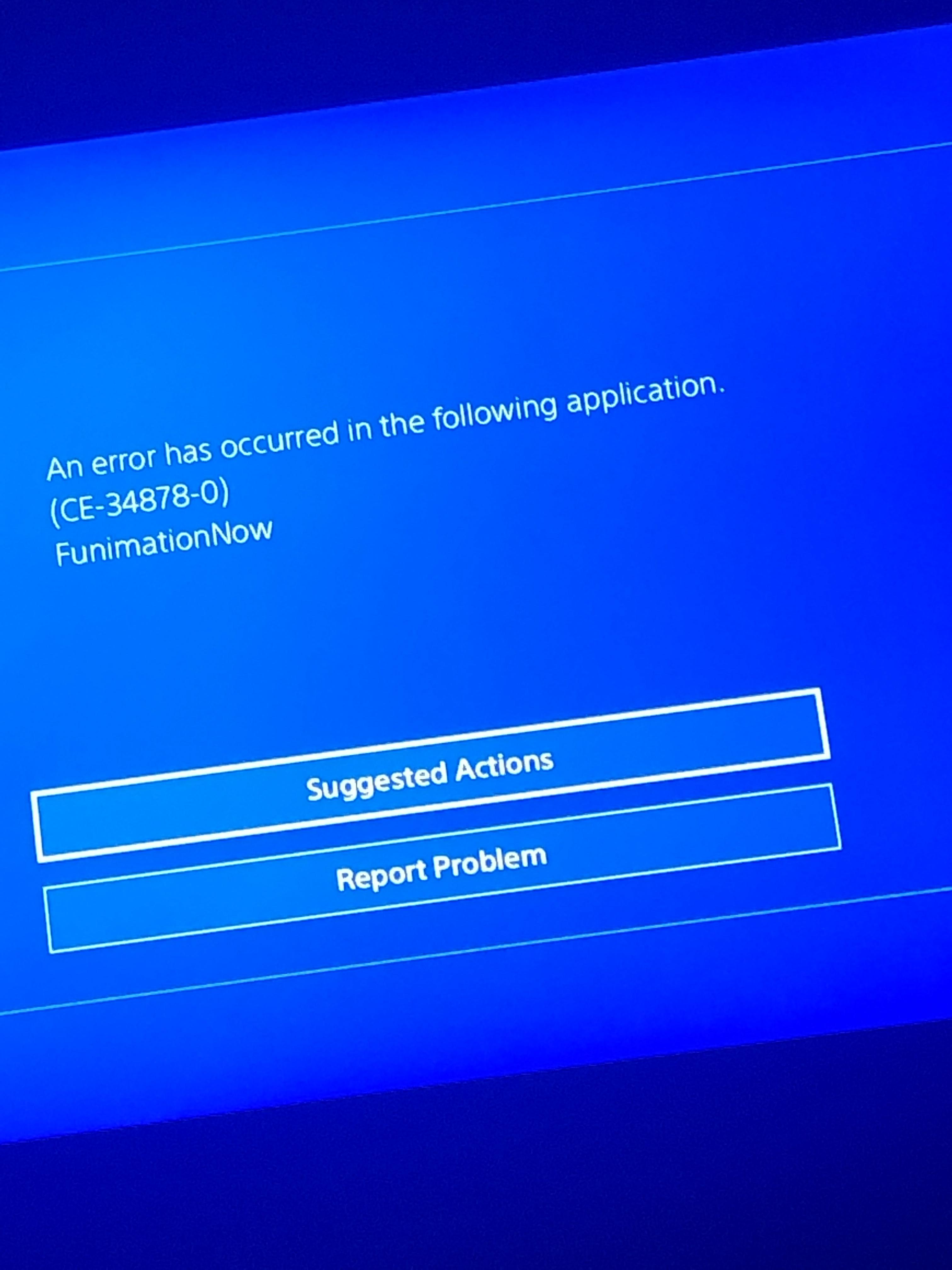 Funimation why does it have so many problems on PS4 lol. It always ...