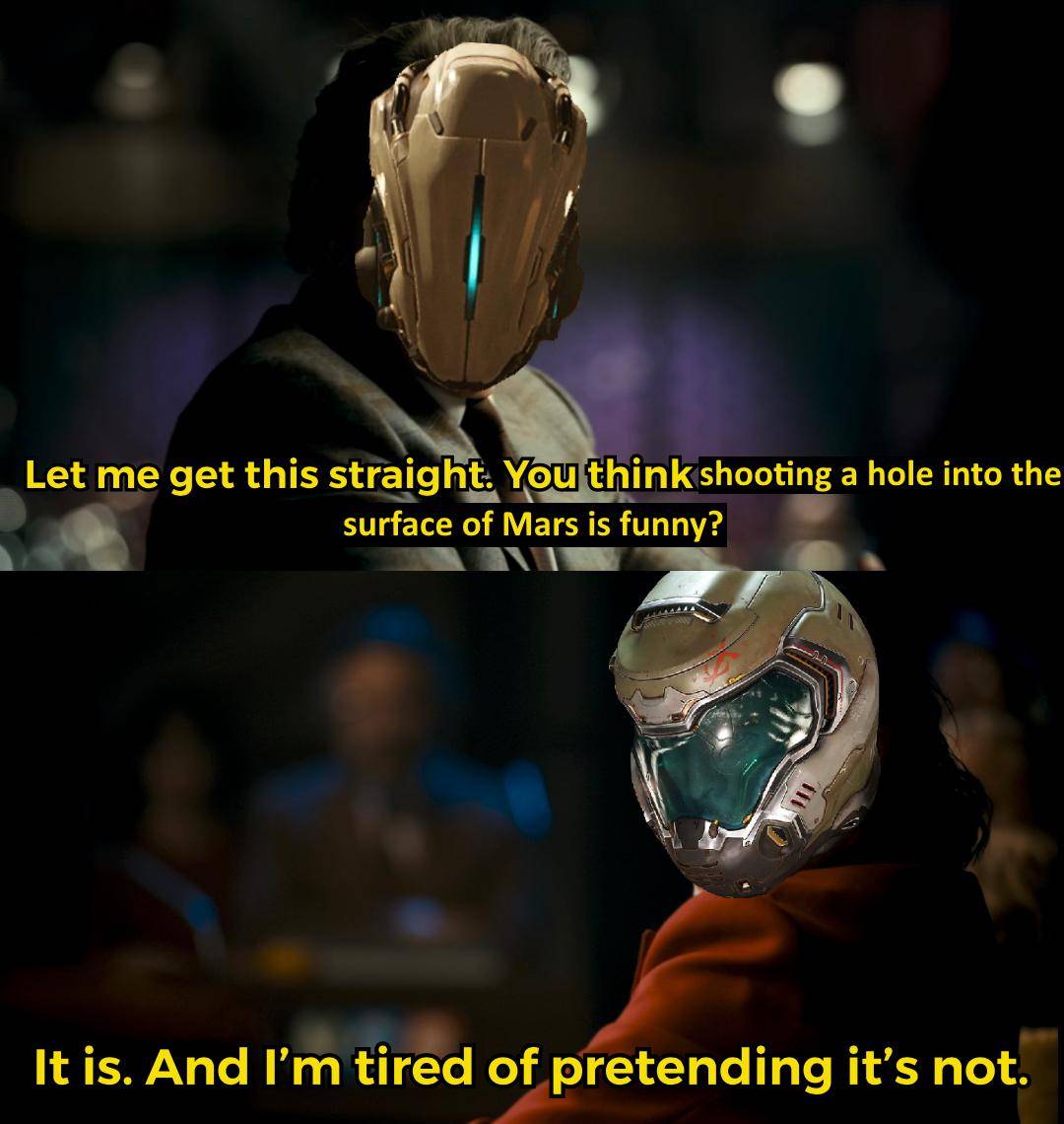 Funniest line in the game Scrolller