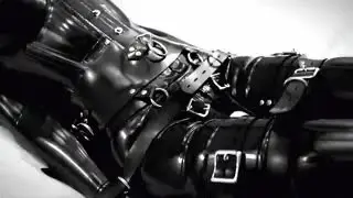 [gif] Forced orgasm in rubber