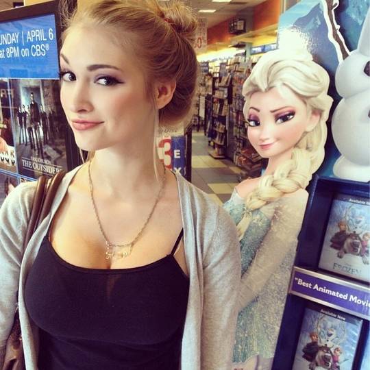Anna Faith before surgery