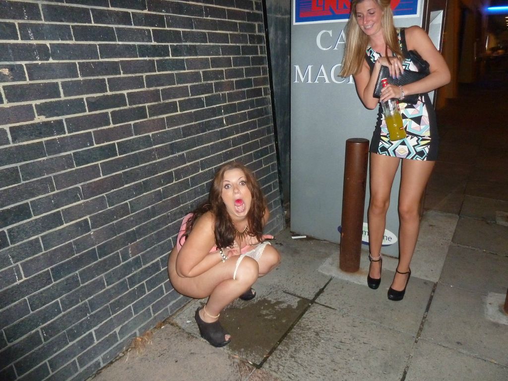 Drunk girls peeing Girls night out (crosspost from /r/wtf) | Scrolller