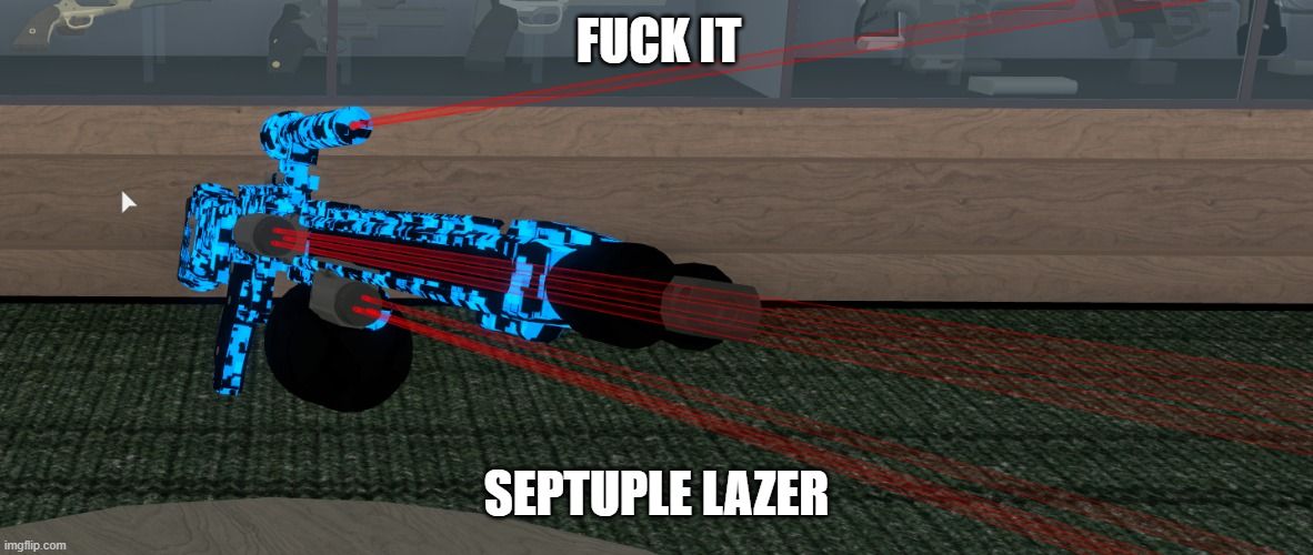 Gives the word "lasered" a new meaning Scrolller