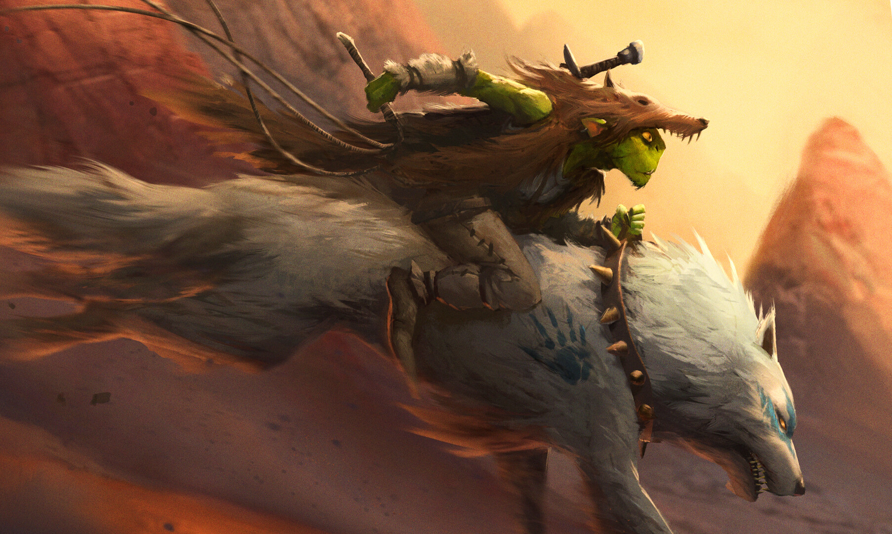 Goblin Rider Magic Goblin Rider by Alvaro Ramirez | Scrolller