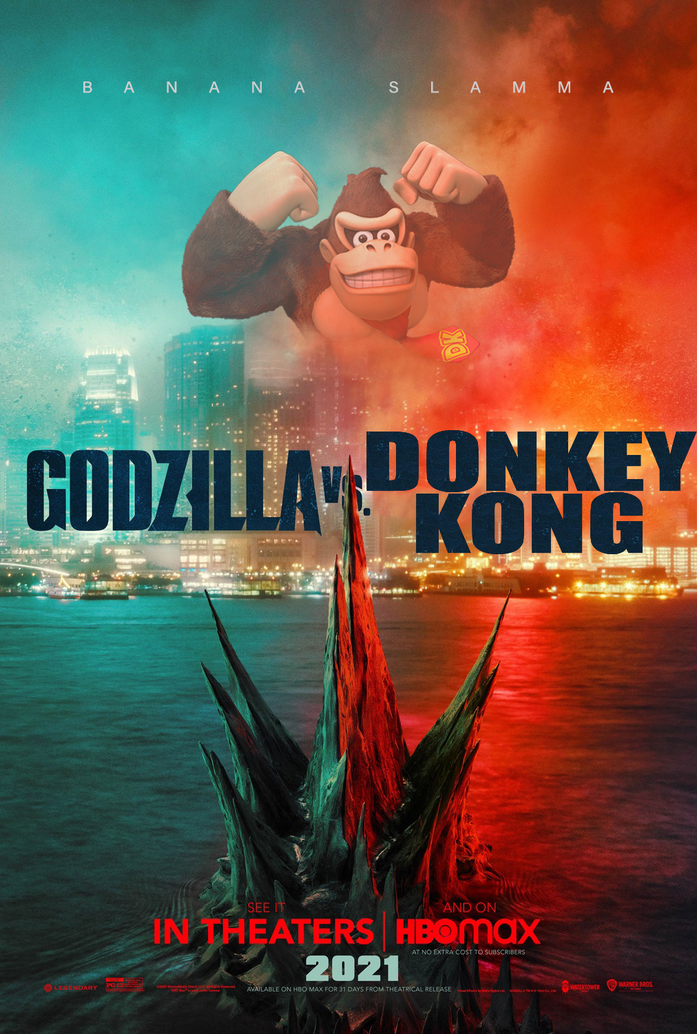 Godzilla vs. Donkey Kong | Scrolller