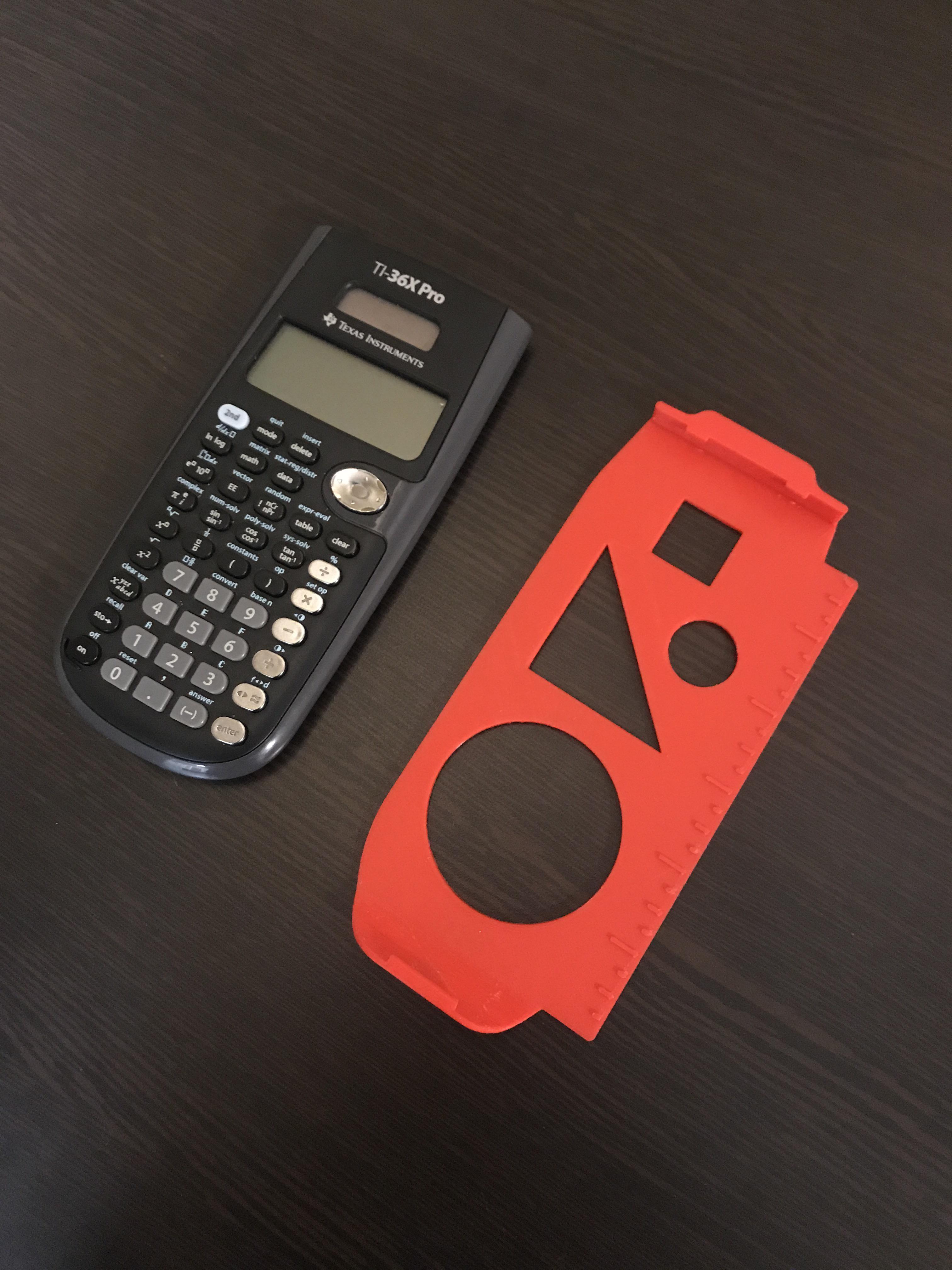 Got tired of carrying my ruler and stencil around with me, so I ...