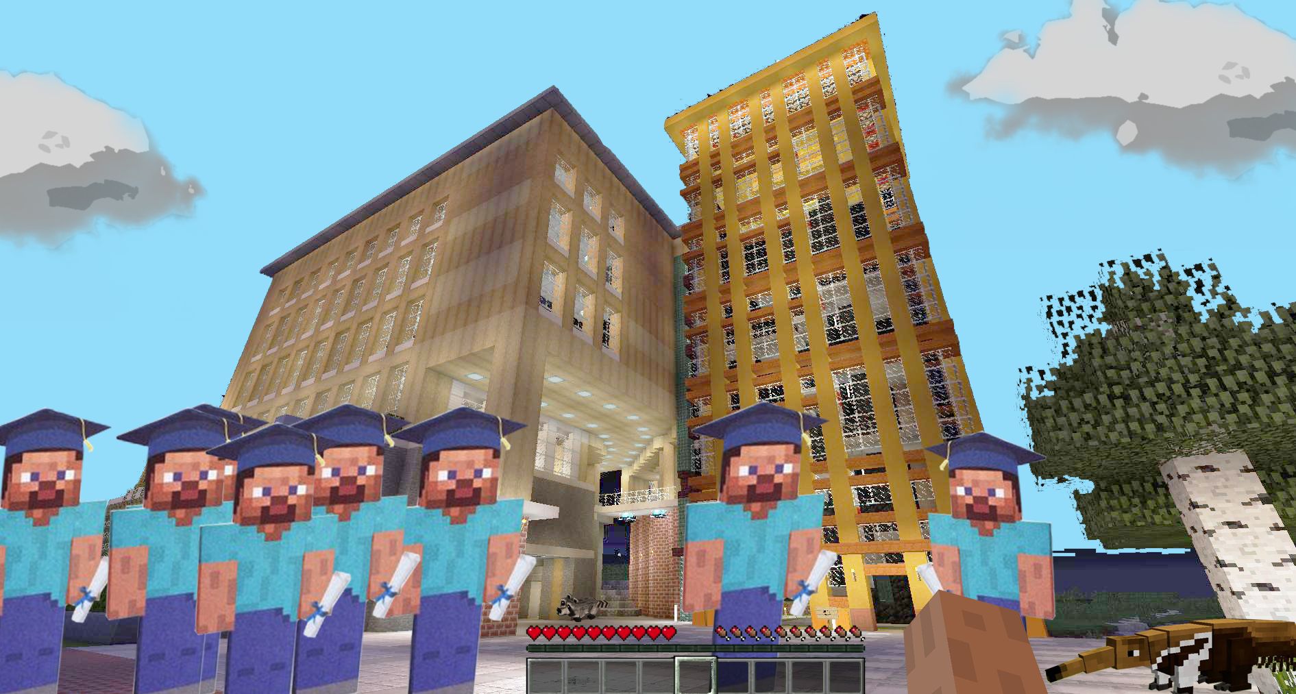 Graduating seniors when UCI holds commencement online in Minecraft ...