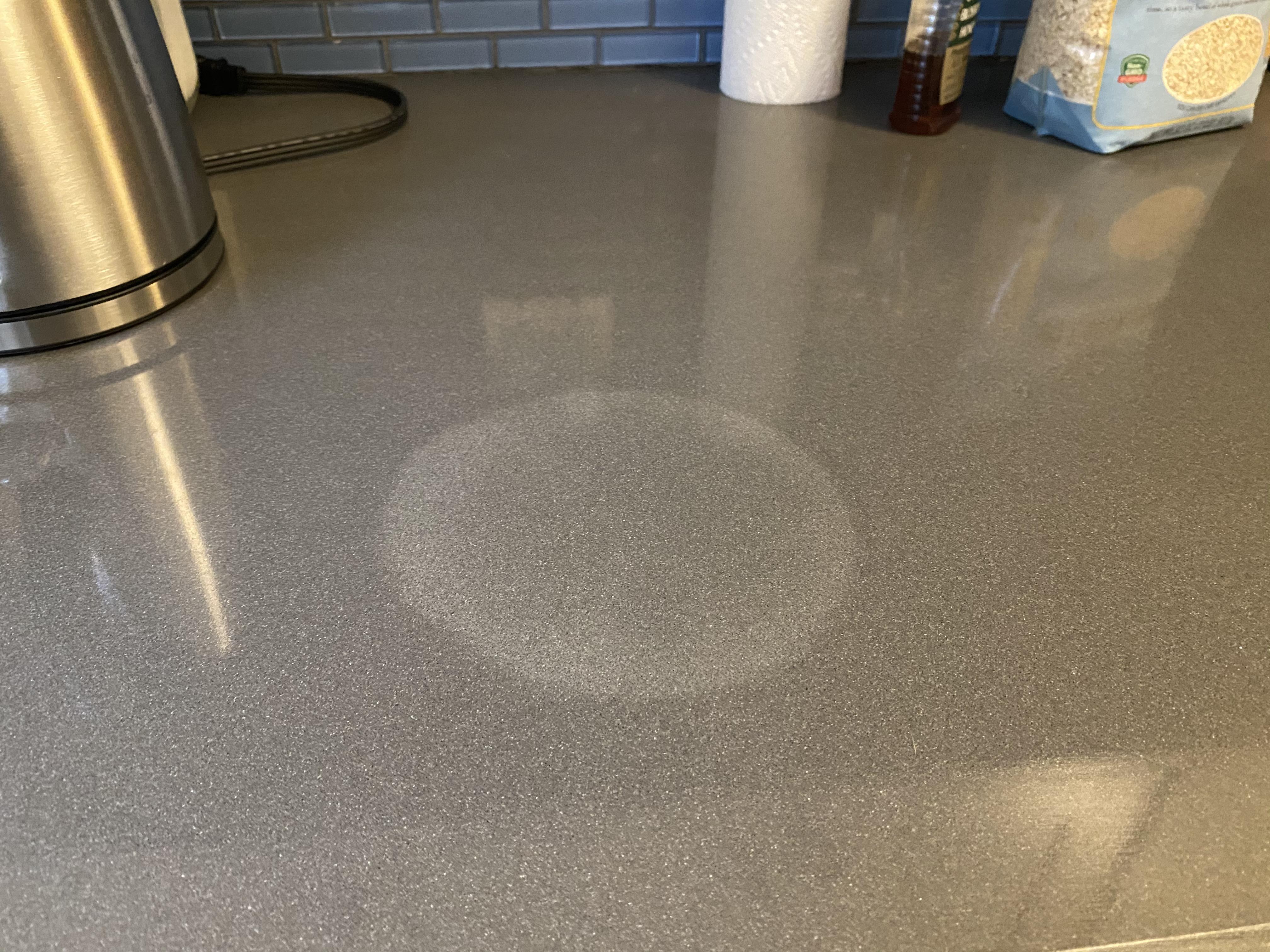 Help! I burned my marble countertop by leaving a pot of boiling water