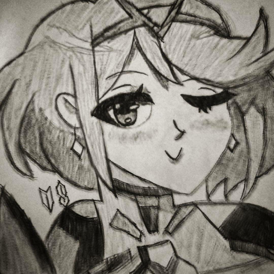 Here is my cute drawing of Pyra! | Scrolller
