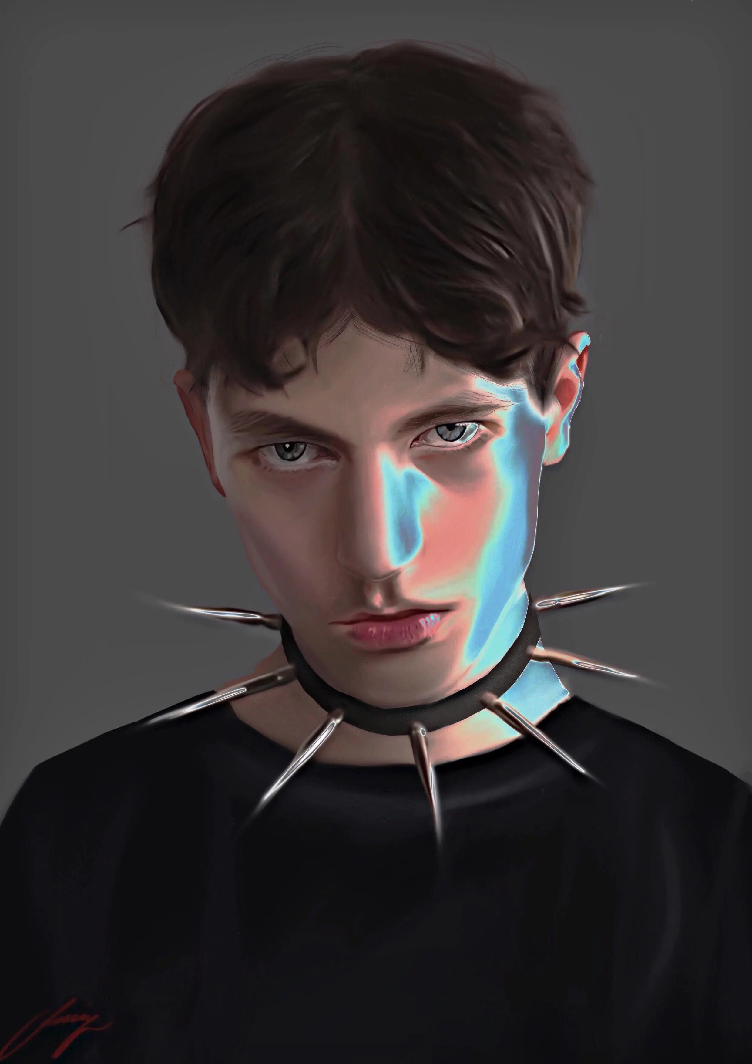 Here’s a drawing i did of bladee, worked on procreate | Scrolller