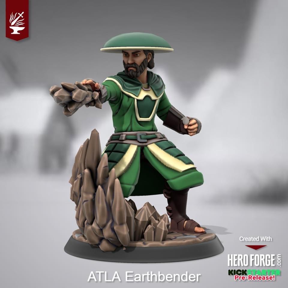 Here’s my Earthbender that I’ve made from Avatar the last Airbender ...