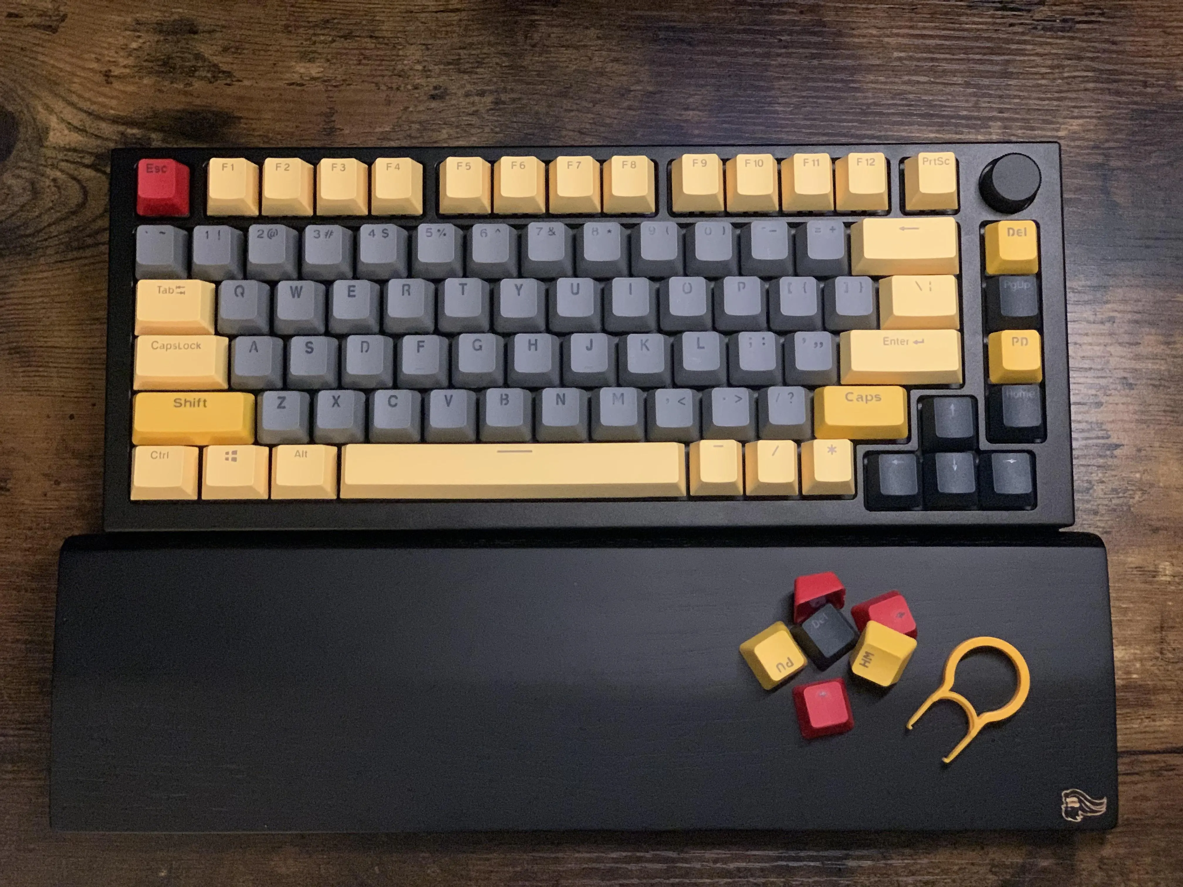 Here’s my GMMK Pro with scrap keycaps that I just bought from some ...