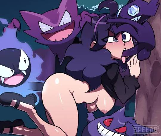 Hex Maniac and some ghost types (SpeedoSausage)