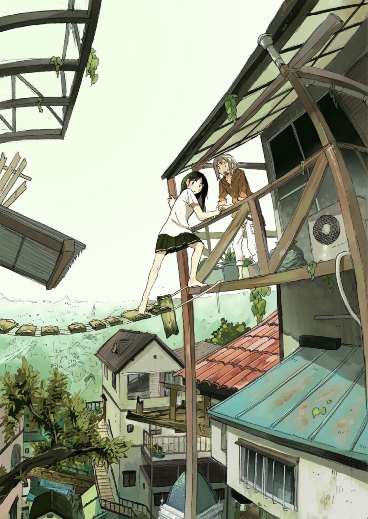 High-rise veranda [タダノなつ] | Scrolller