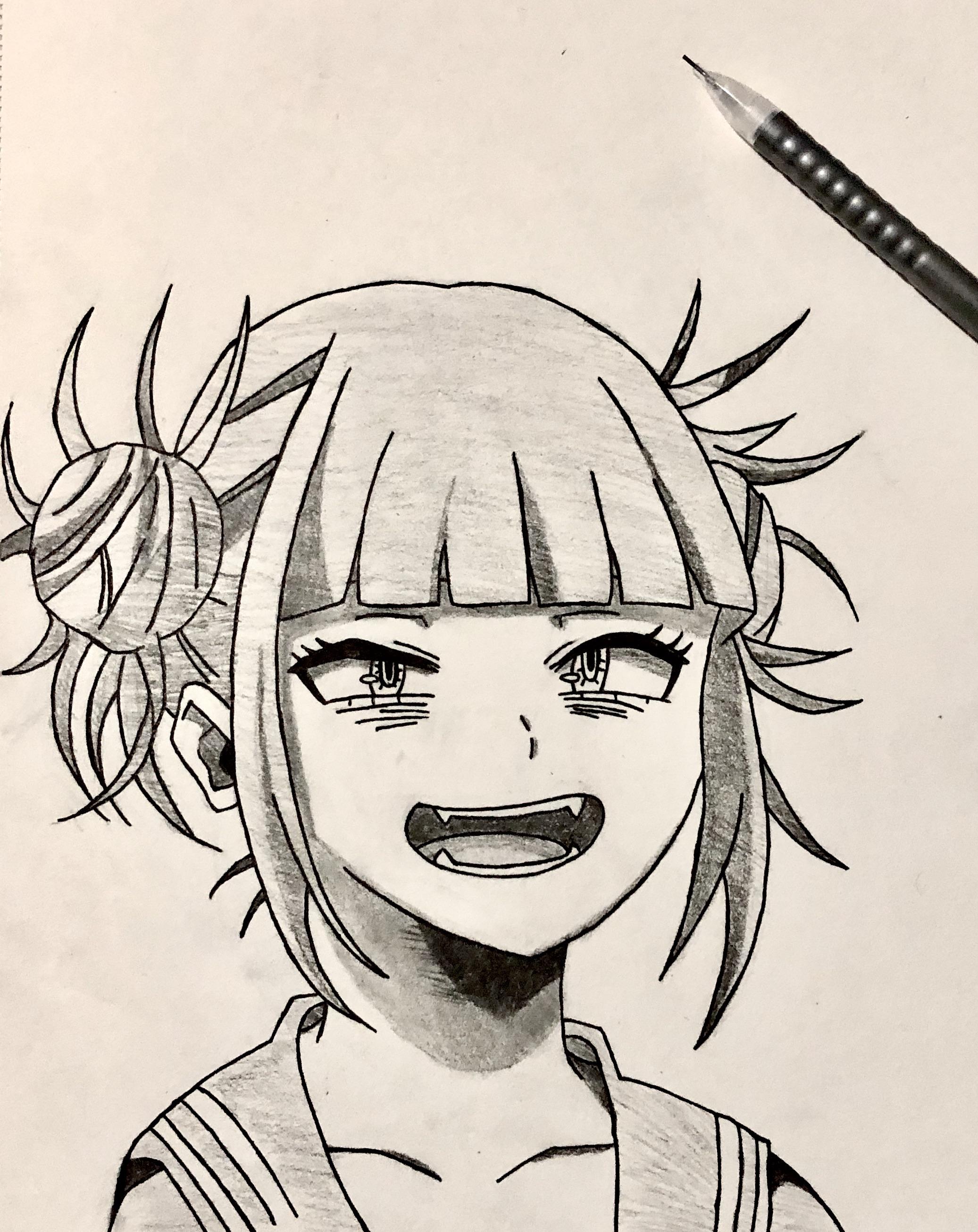 Himiko Toga Sketch By Me Scrolller