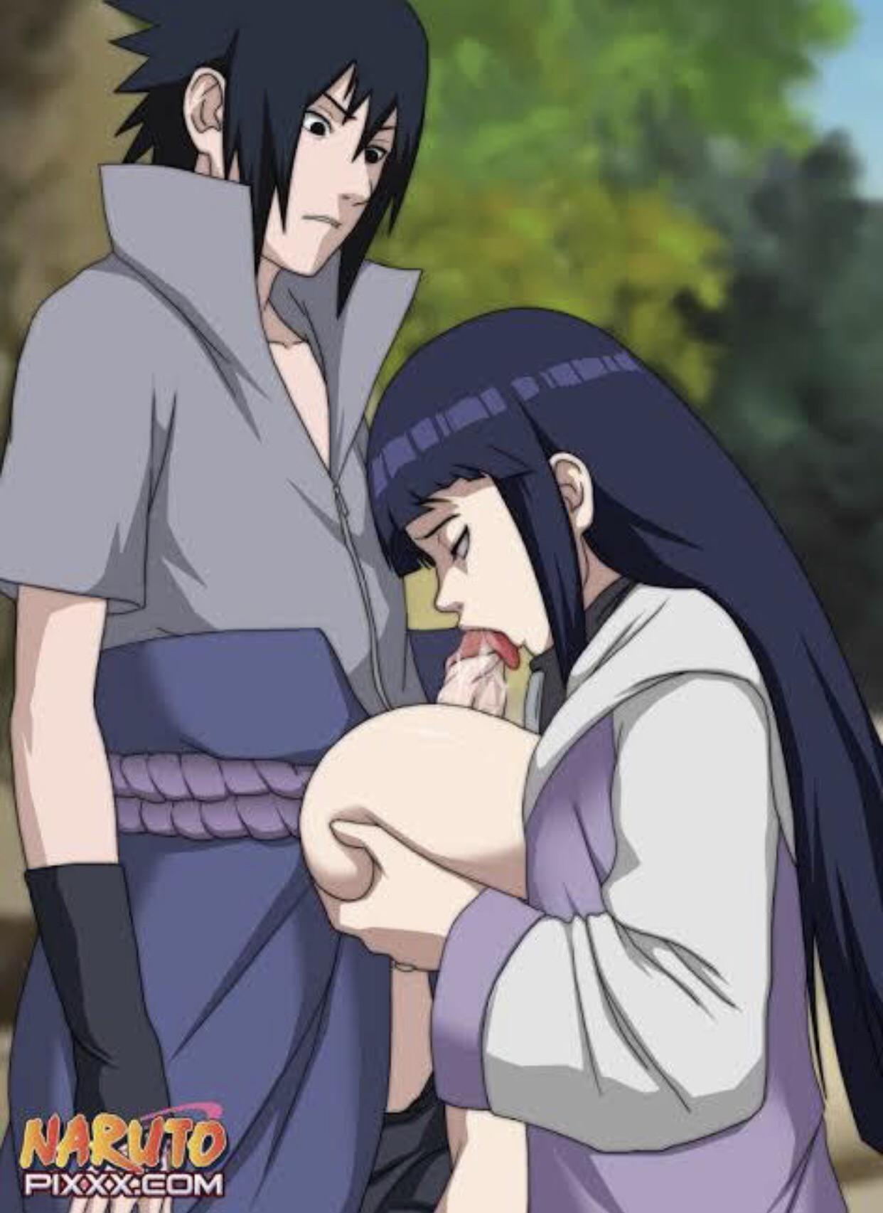 <b>Hinata</b> sucking <b>Sasuke</b> off.