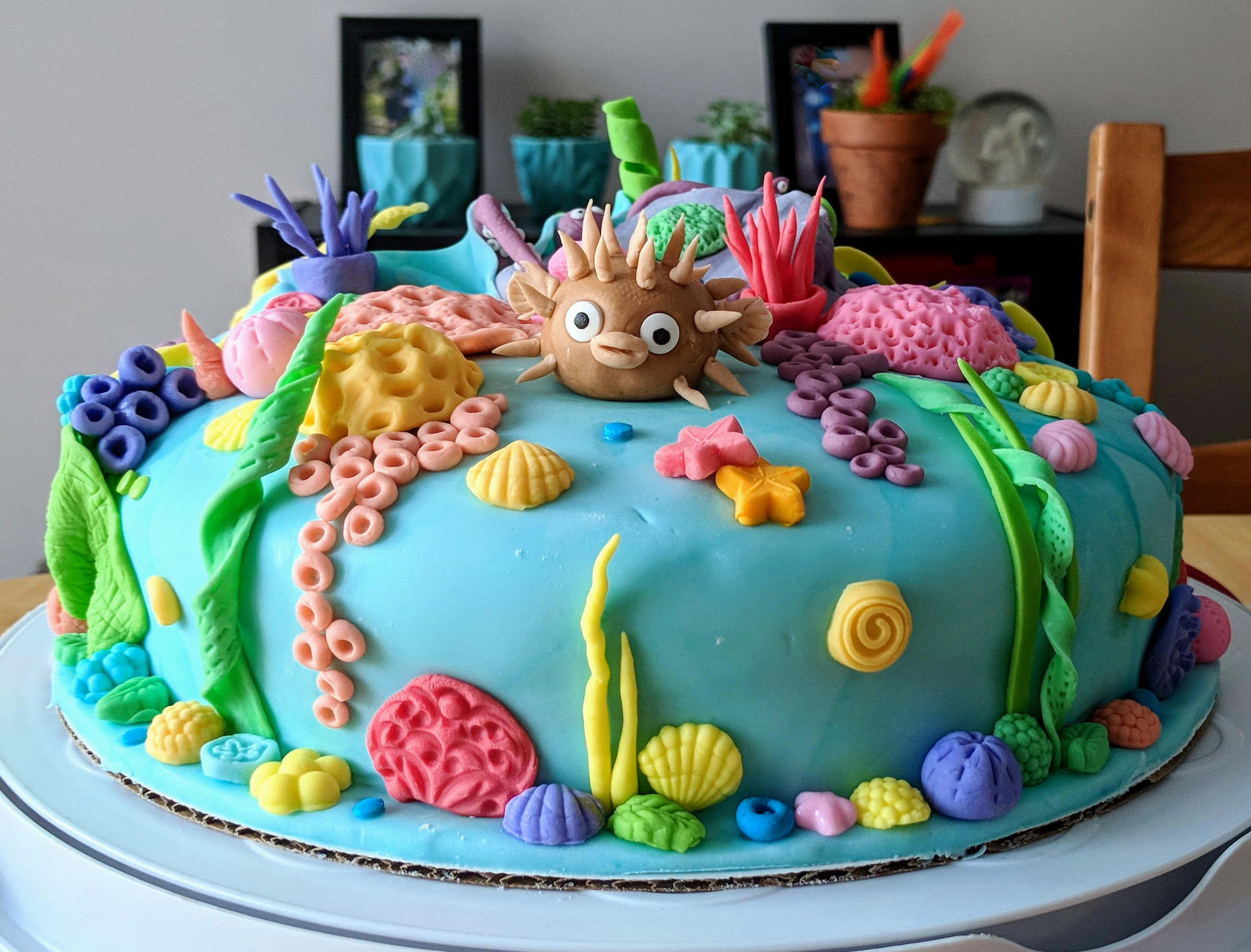 [Homemade] Coral reef cake | Scrolller