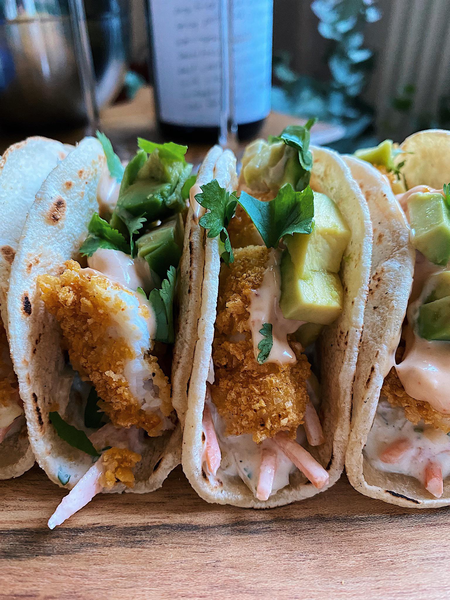 [Homemade] panko fried fish tacos Scrolller