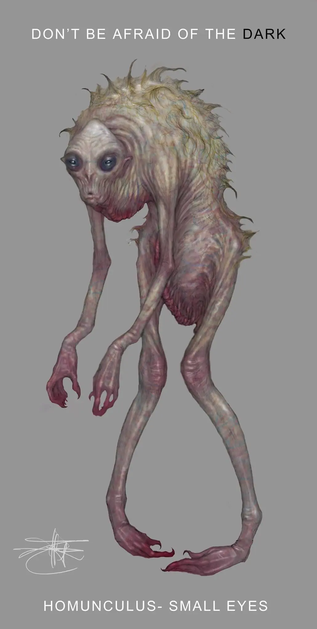 Discover more like CreepyArt: Homunculus creature design by Chet Zar ...