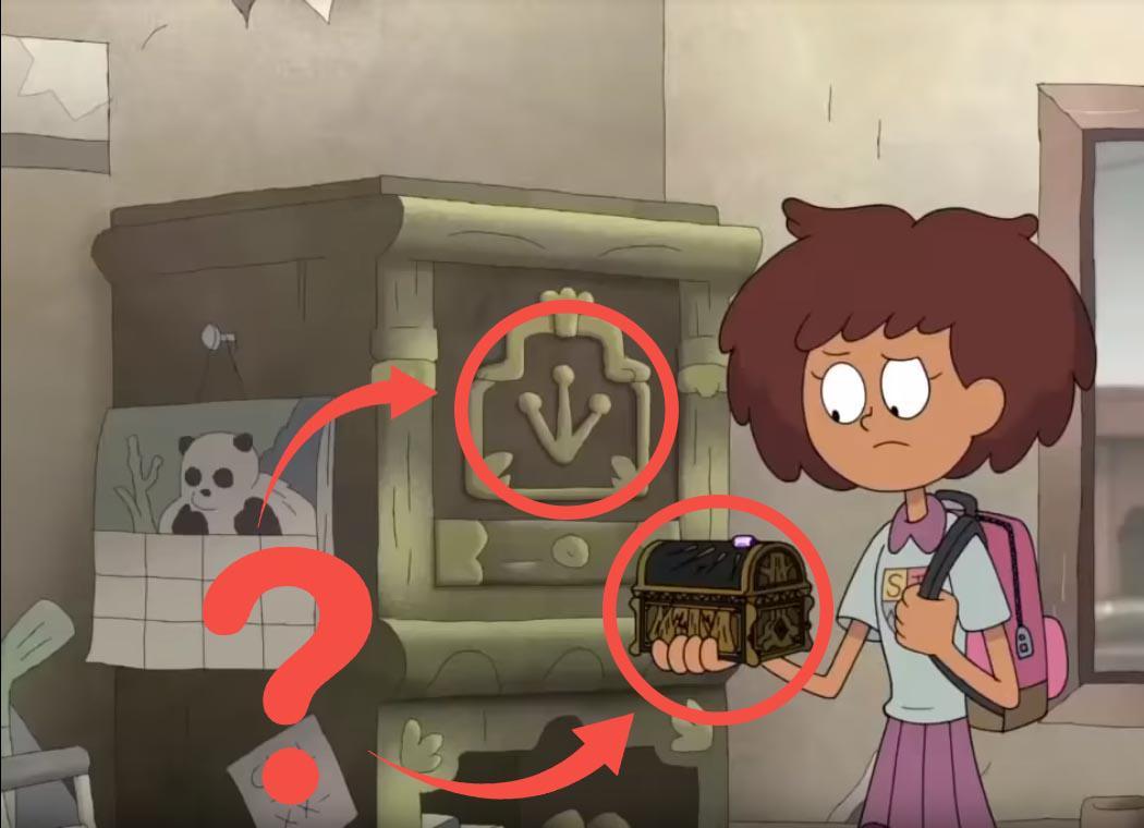How did the "Calamity Box and other Amphibia items" ended up on earth