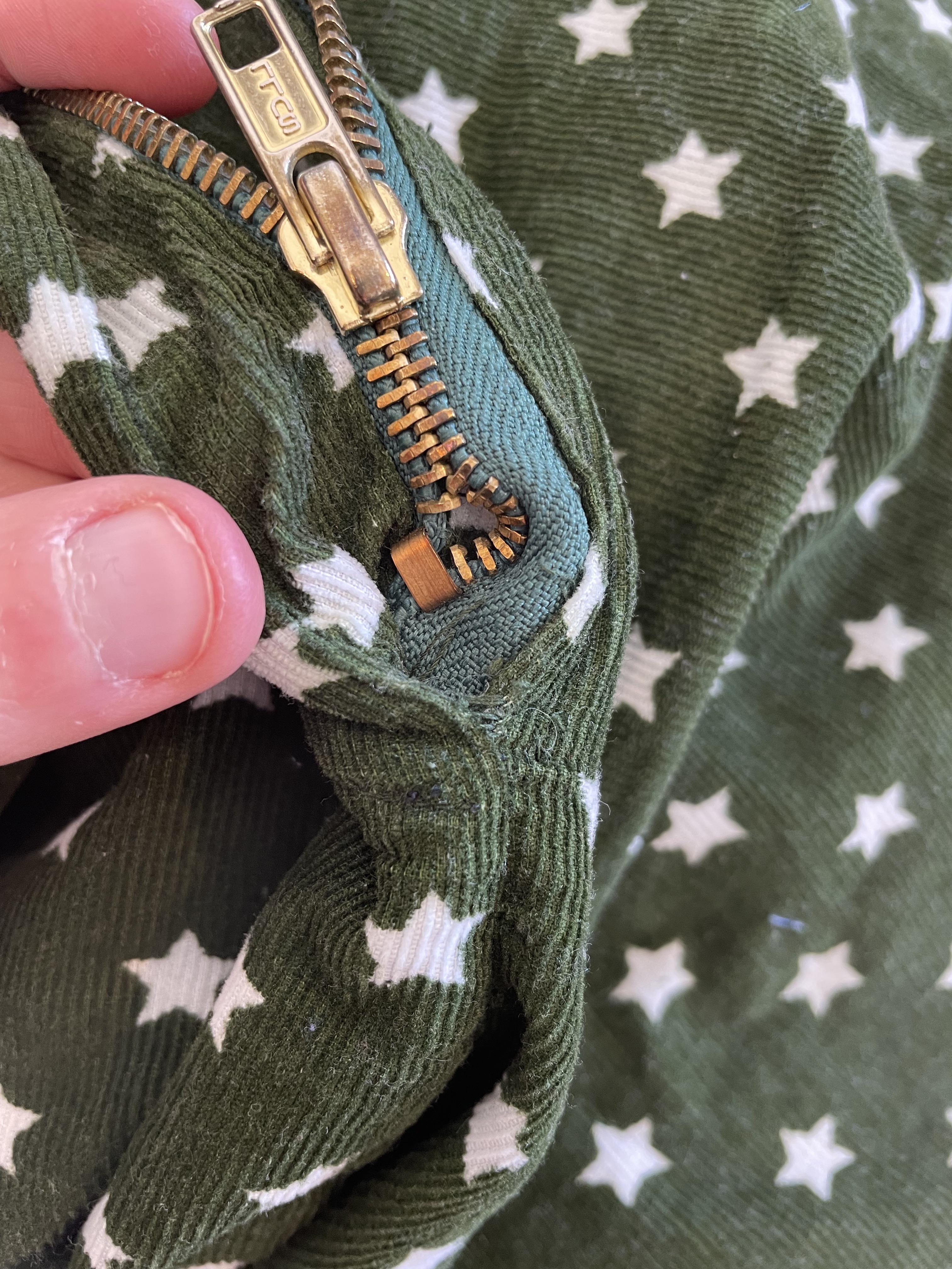 How to fix uneven zipper Scrolller