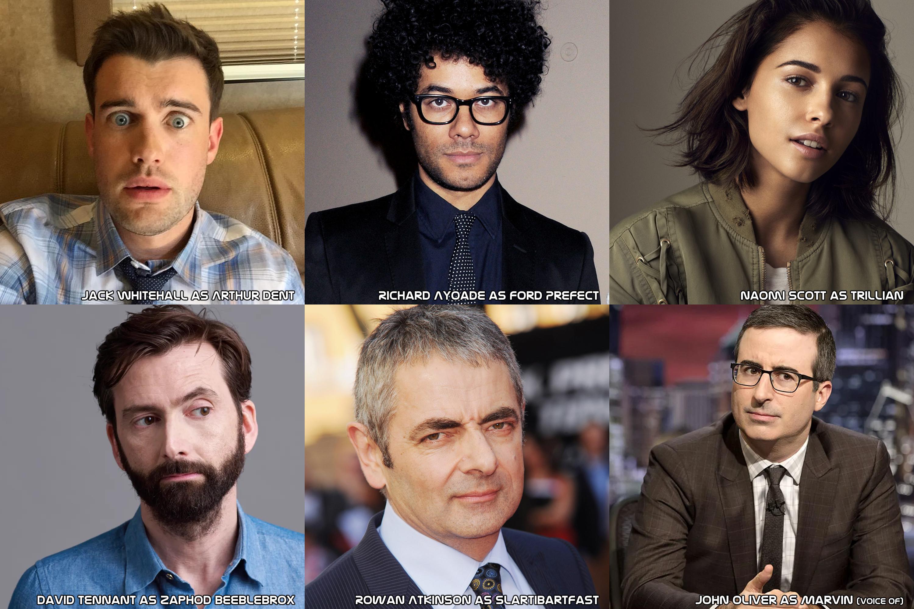 Hulu Hitchhiker's Guide Fan Cast Scrolller