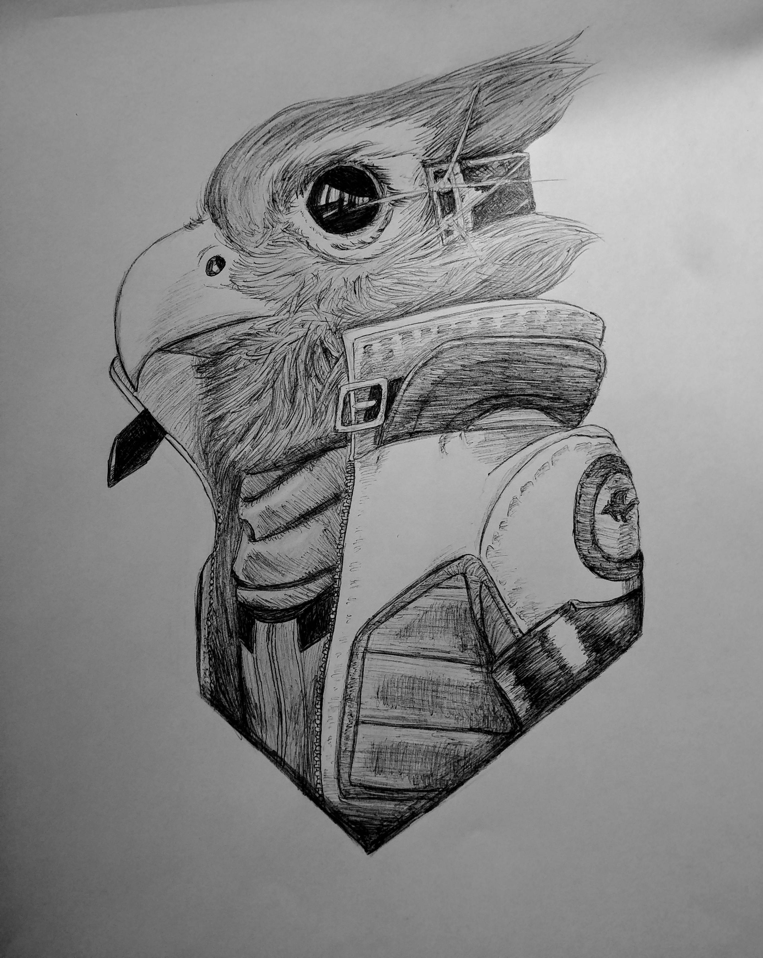 Hyperrealistic Falco | Scrolller
