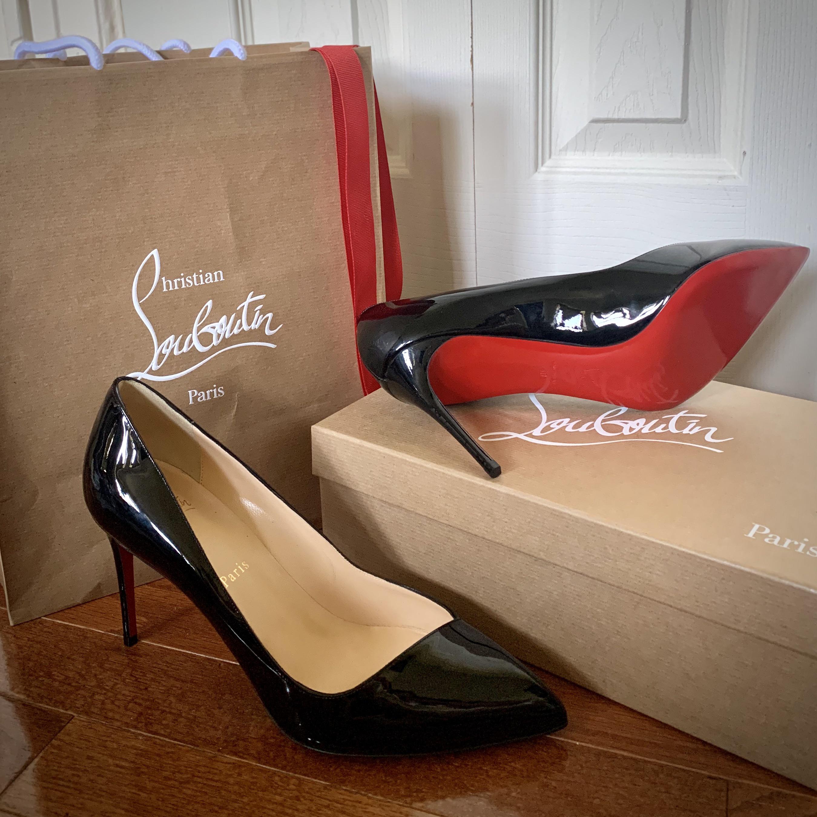 I got my first pair of Louboutin heels yesterday! I went with the 85mm ...