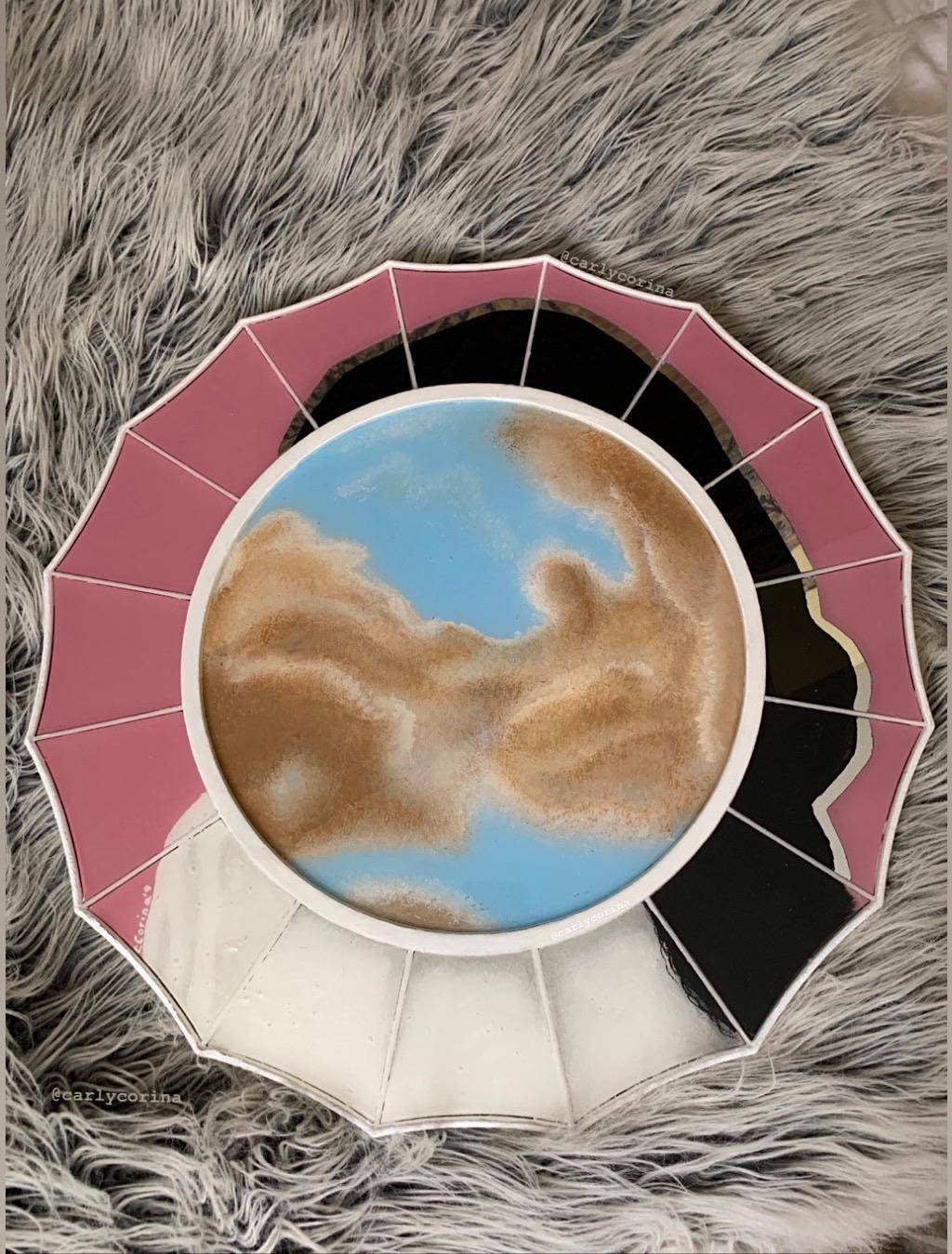 I hand painted this mirror to look like TDF album cover! Wanted to ...