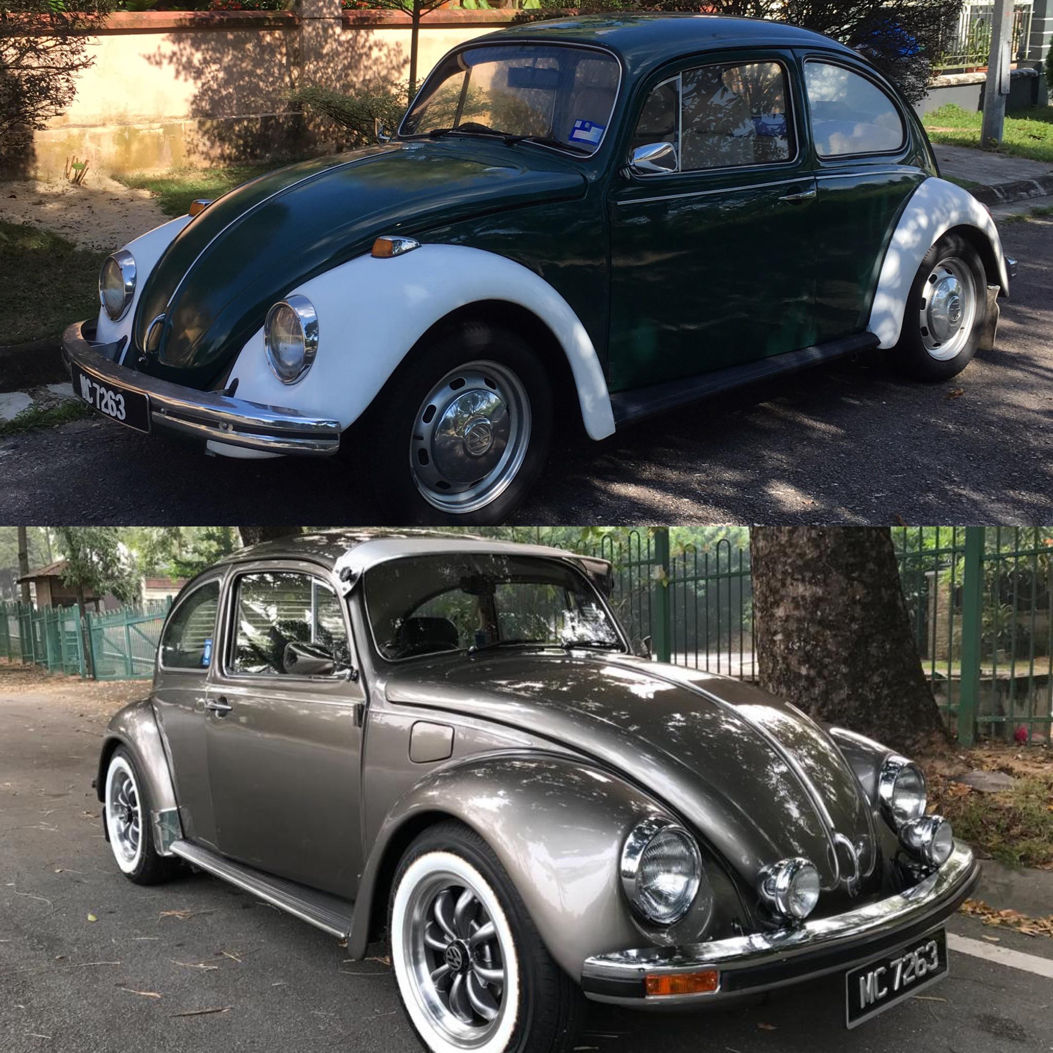 I’m the 7th owner of this 1969 Beetle. The 2nd owner tracked the car