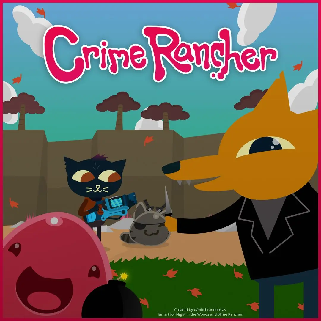 Slime Rancher Crossover I made another crossover piece for NITW x Slime Rancher! I've always ...