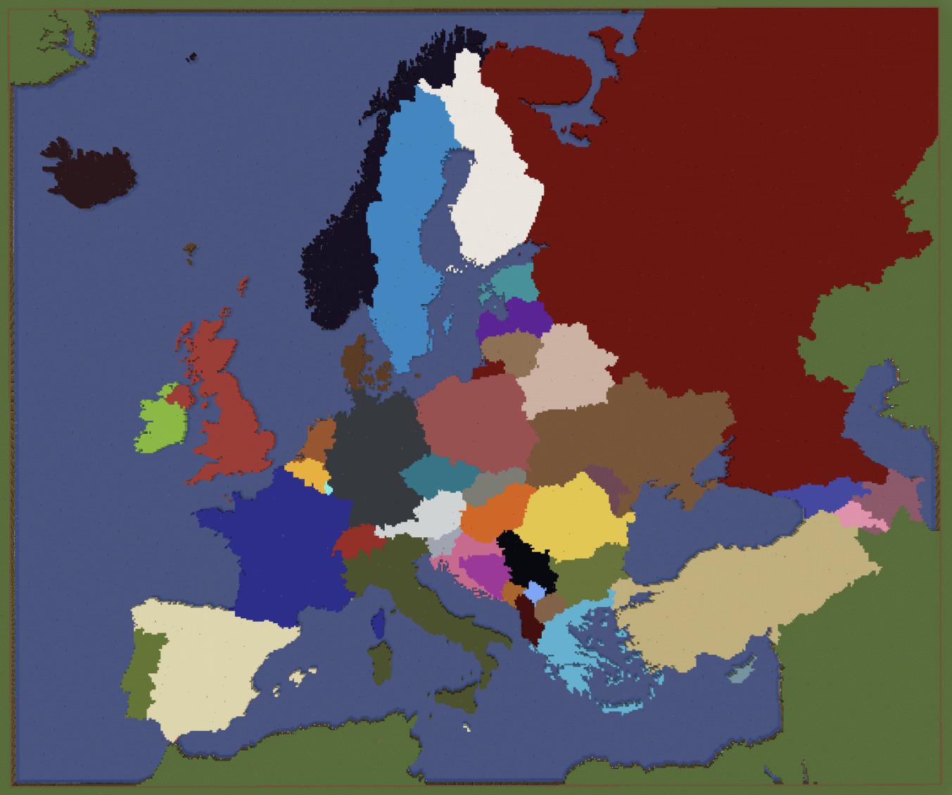 I made Europe in Minecraft | Scrolller