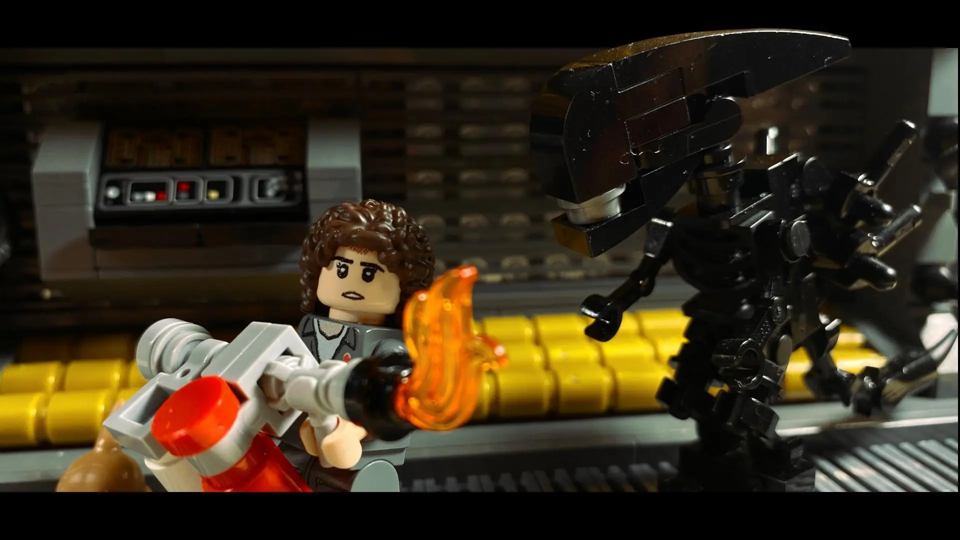 I Recreated The Nostromo Corridor From Alien (1979) Entirely Out Of ...