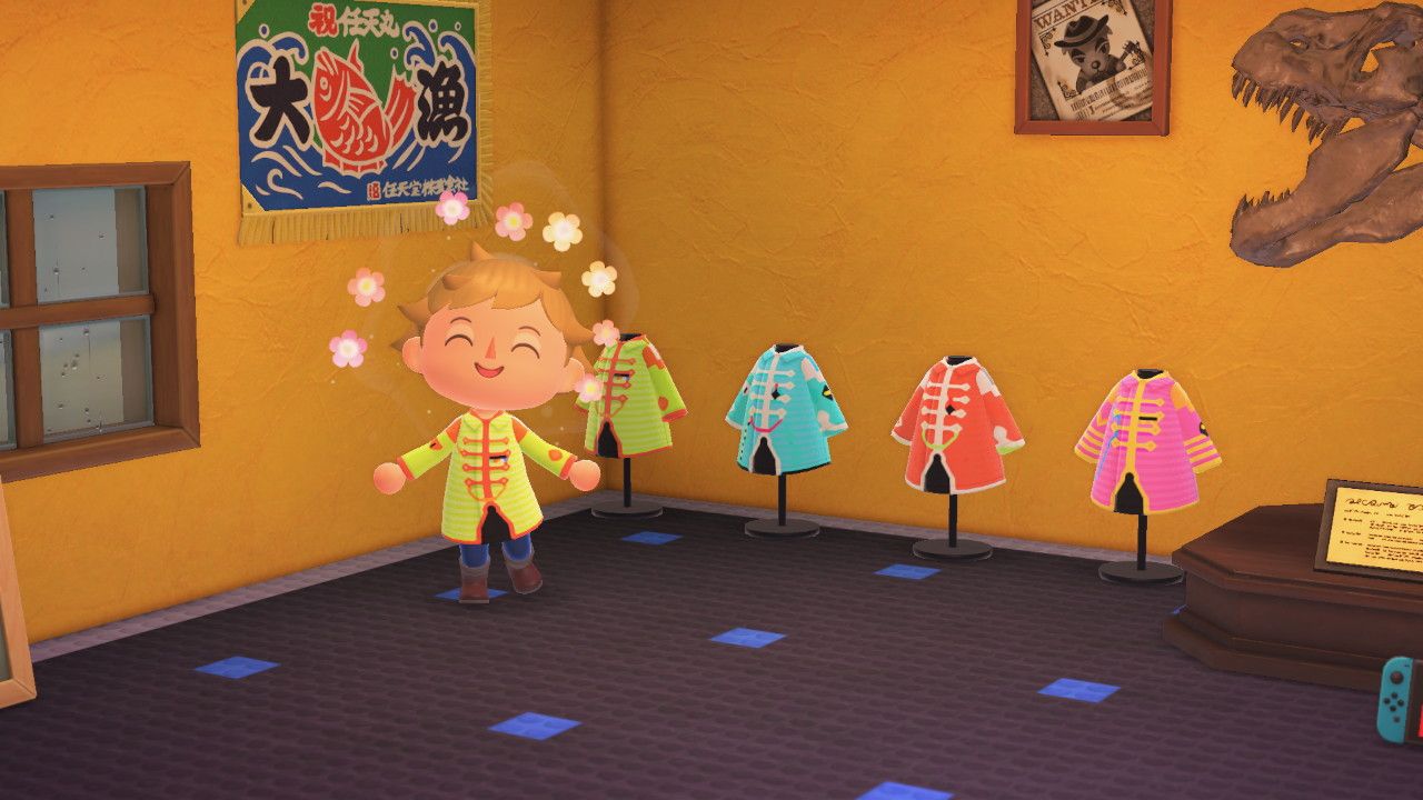 I tried recreating the Sgt. Pepper uniforms in Animal Crossing!