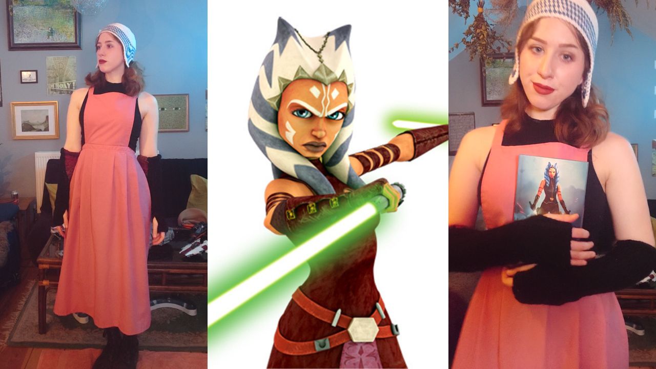 I tried to make an Ahsoka Disneybound outfit! Scrolller