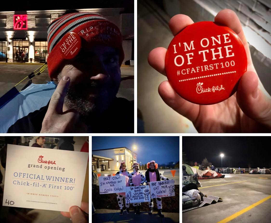 If you ever have an opportunity to do a first 100 campout do it so