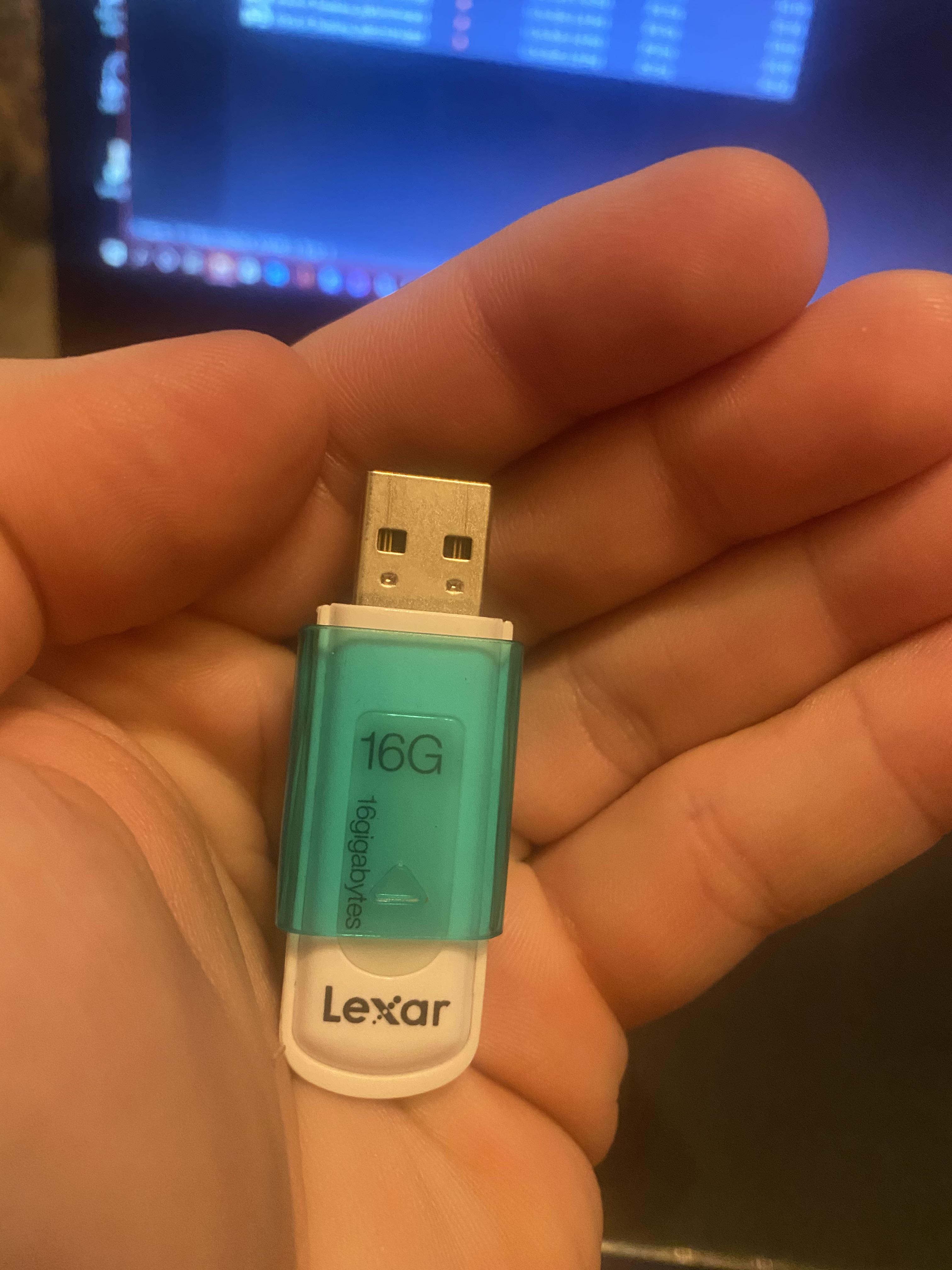 In 2000 the first flash drive (as we know them) was sold by IBM with a ...