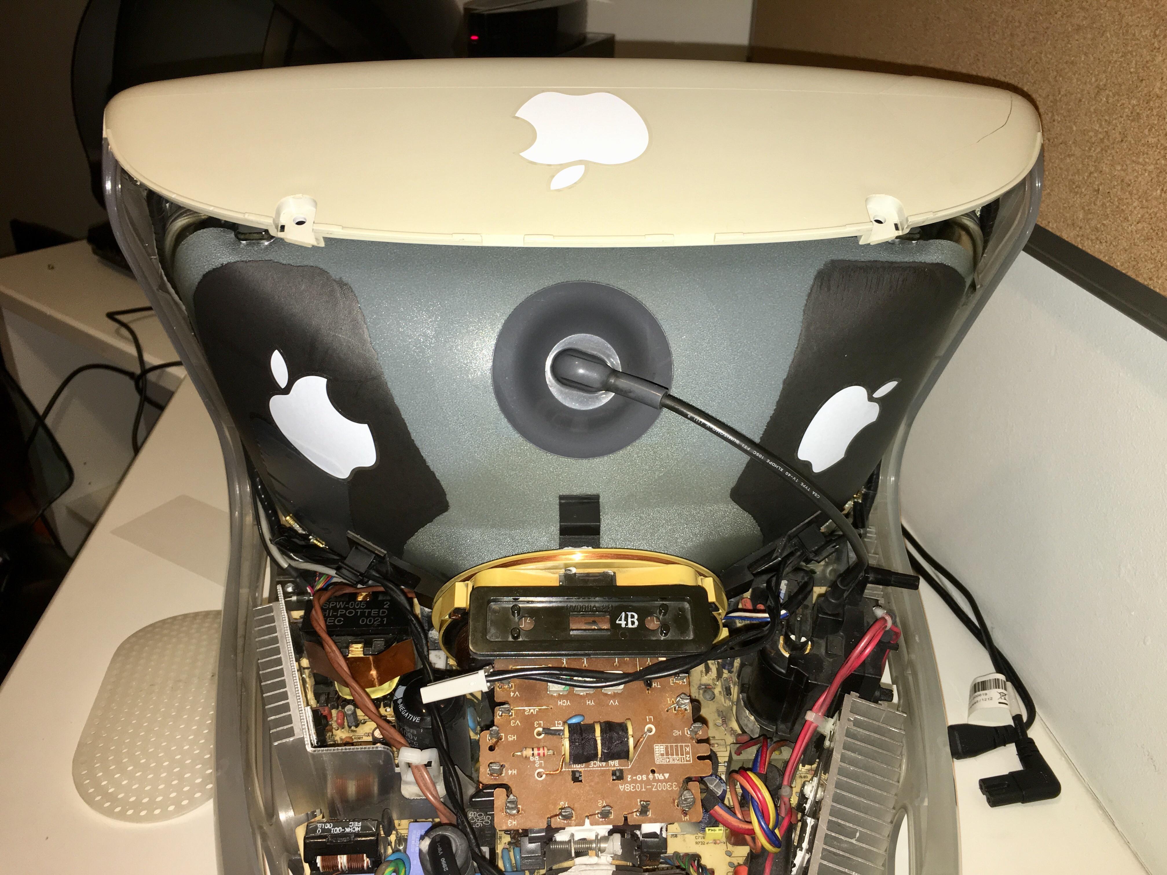 inside iMac G3 graphite | Scrolller