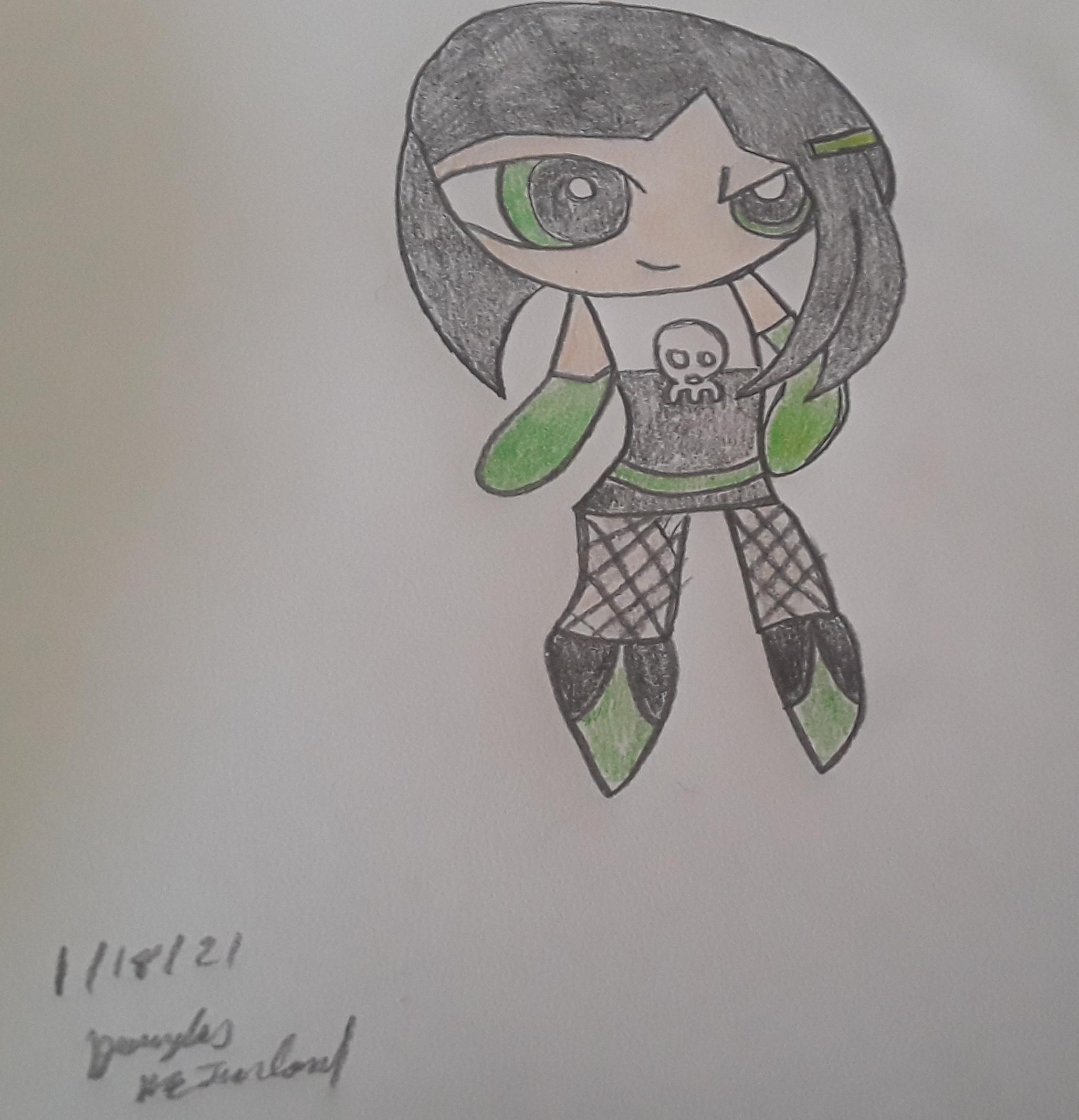 Power Goth Introducing Buttercup the Power Goth Girl | Scrolller